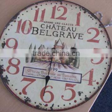 MDF wall clock