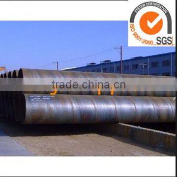 EN 10219 S235 G2H Spiral Welded Piling Pipe for Various Different Size