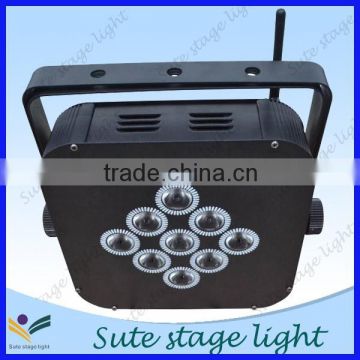 9*10W 5IN1 RGBWA Wireless Led Party Light