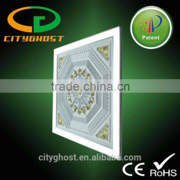 48w high lumen patented invisible LED panel light 600X600 housing