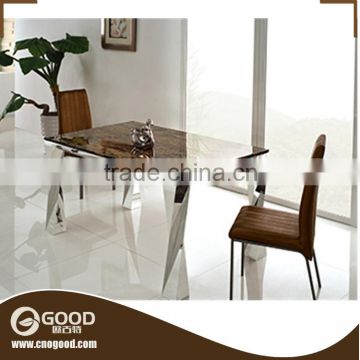 Luxury Marble Dining Table Set