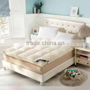 Wholesale Queen Size Anti-Dustmite Memory Foam 100% Polyester Cover Mattress Pad