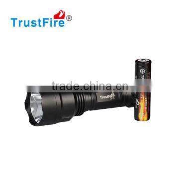 Trustfire aluminium alloy material Q5 cree led flashlight for police use led flashlight