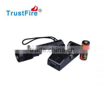 TrustFire DF007 dive torch IP68 waterproof powered by cree t6 led scuba dive flashlight (1*26650)