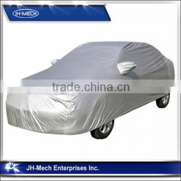 170T /190 T polyester retractable waterproof UV reflective car cover