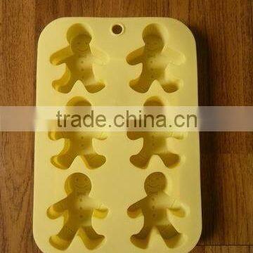 cute silicone ginger cake mould