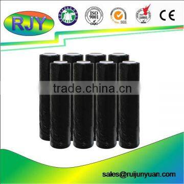 black polyethylene stretch film