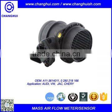 High Quality Car Mass Air Flow Meter/sensor A11-3614011/ 0 280 218 166