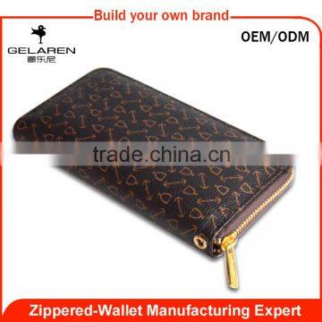 2016 Factory Promotional High-End Design Clutch Bag Wallet With Detachable Safety Strap