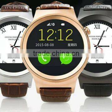 2016 New Round IPS Touch Screen Heart Rate M19 Smart Watchphone