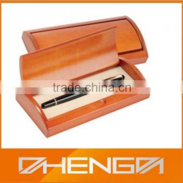 Hot!!! Customized Made-in-China Glossy Lamy Pens Wooden Velvet Box(ZDW13-P020)