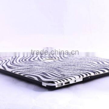 Embossment Protective Cover Case for MacBook Cover With Retina Pro 15.4 With Flag Leopard Design
