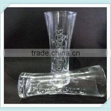 Hand Made Carlsberg Beer Glass Cup 300ml Carlsberg Glass Cup for Sale photo-4