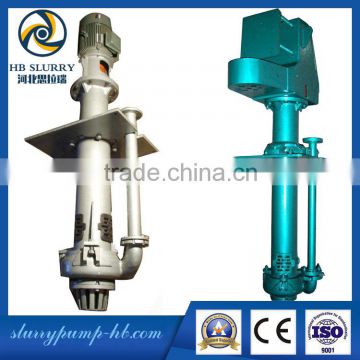 acid proof vertical sand sump submersible solid pump