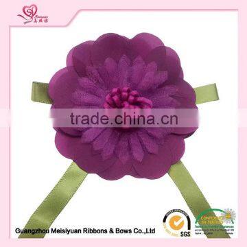 New design wedding chiffon flowers trim for dresses