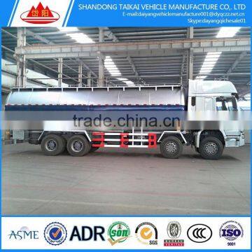 Oil Tank Capacity Semi Trailer Transport Fuel Storage Tank