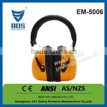 High quality sound proof standard headband ce en 352-1 safety earmuffs