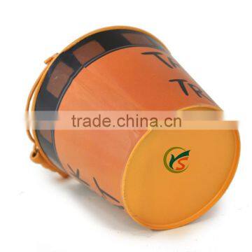 Mini Galvanized Metal Round Halloween Bucket