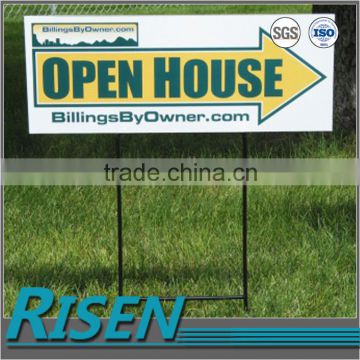 best price pp corrugated yard sign