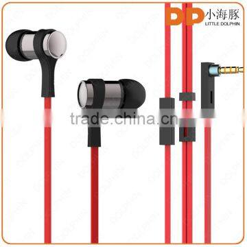 Cheap customized logo promotion earphone & earbud with microphone