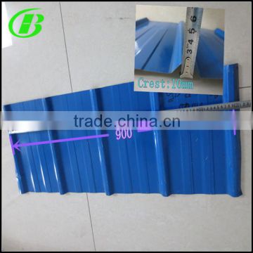 color corrugated steel sheet/zinc roofing sheet/galvanised corrugated steel sheet