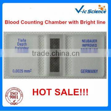 Clinical Examination Blood Counting Chamber with Bright Line