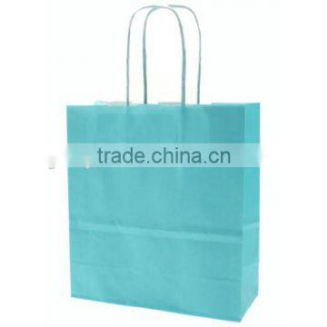 Recyclable Bright Paper Party Bags Gift Kraft Paper Shopping Bag photo-4