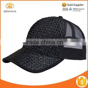 Mesh Cap Straw Weave straw trucker hat ,straw baseball hat ,straw snapback hat