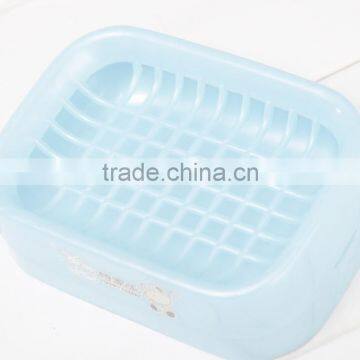 High Quality double wall plastic hotel soap dish