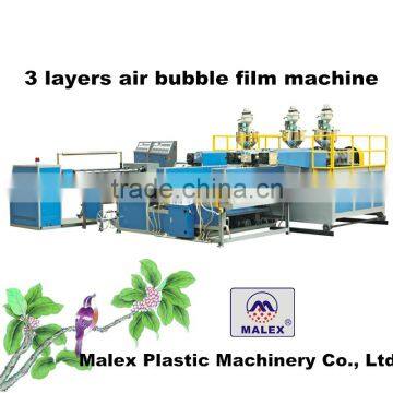 Plastic film extrusion machine