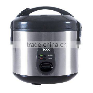 New mini 1.0L jar rice cooker with stainless steel body rice cooker