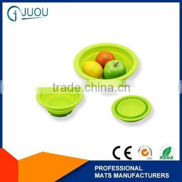 silicone fruit bowl,green silicone fruit bowl,custom silicone fruit tray