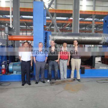 W11-8x2500 3-Roll Hydraulic Steel Rolling Machine photo-2