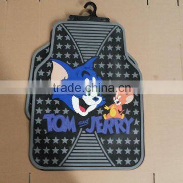 Universal Latex Material Tom and Jerry Car Floor Mat