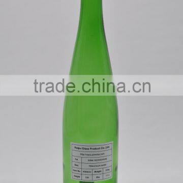 750ml Dry White Wine Glass Bottle in Cork Finish