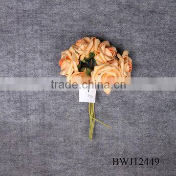 new design PE artificial bridal wedding flower wholesale