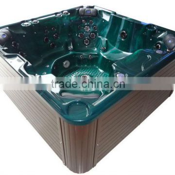 Square Massage spa plastic rectangular tub