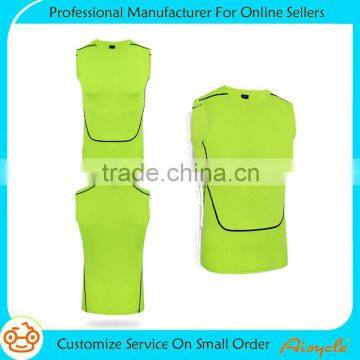 Cheap hot sale compression custom vest gym singlet tank top for men