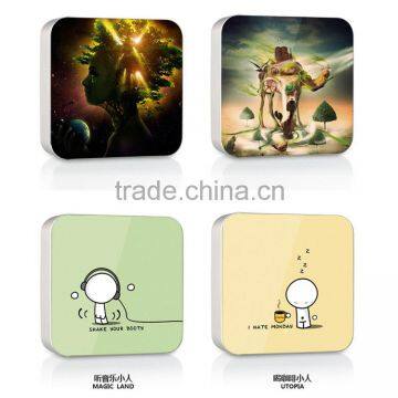 2015 Hot Sale Digital Power Indicate Magic Square Power Bank 6000mah