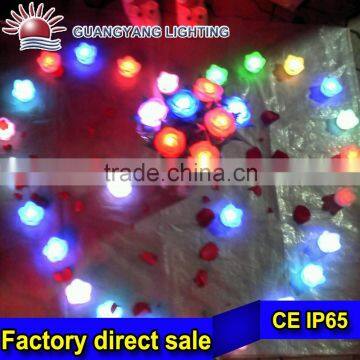 Beautiful rose shape flower light good quality garden light