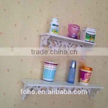 High Quality Home Furniture Cheap Plastic Carved Display Rack Wall Corner Interlock Shelf