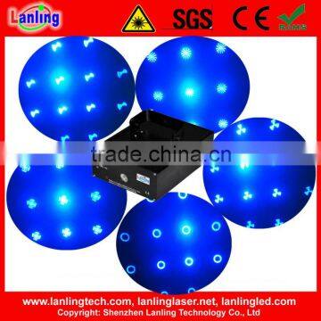 300mW Blue Multi Effects Twinkling Laser holiday lighting