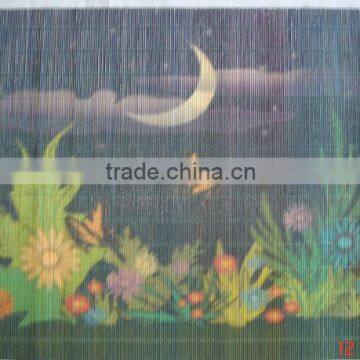 scenery printting bamboo placemat