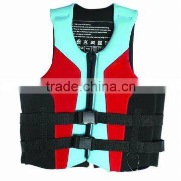 (Hot Selling)Adult Neoprene YKK zipper Life Jacket