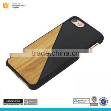 Fancy Bamboo Aluminum Combination Cell Phone Cases for Iphone 7