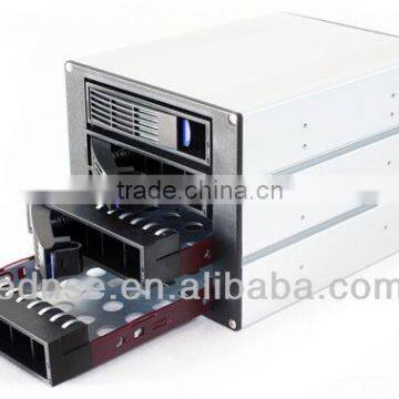 EDNSE 3U Network Storage Kit ED3004 4x3.5" SATA Hot Swap Into 3 x 5.25" Drive Bays Sata1/2/3 and Sas HDD Trays Hot-swap 6GB/s photo-3