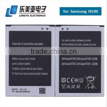 Wholesale China Manufactured Top Quality Replacement Mobile Phone Battery for Samsung S4 mini I9190 I9192 I9195 I9198