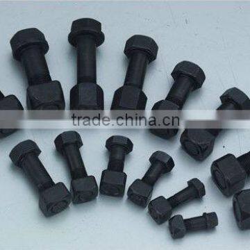 dozer 12.9 Grade track pad bolt and nut, dimension track bolt and nut 2/12'' 2/13''