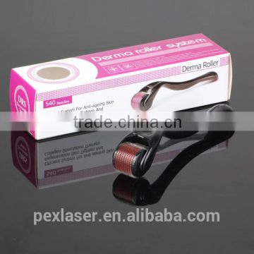 China factory dermaroller 540 needles face derma roller