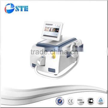 Big spot size 15*15 25*25 dual head 808nm diode laser alexandrite laser 755nm hair removal equipment